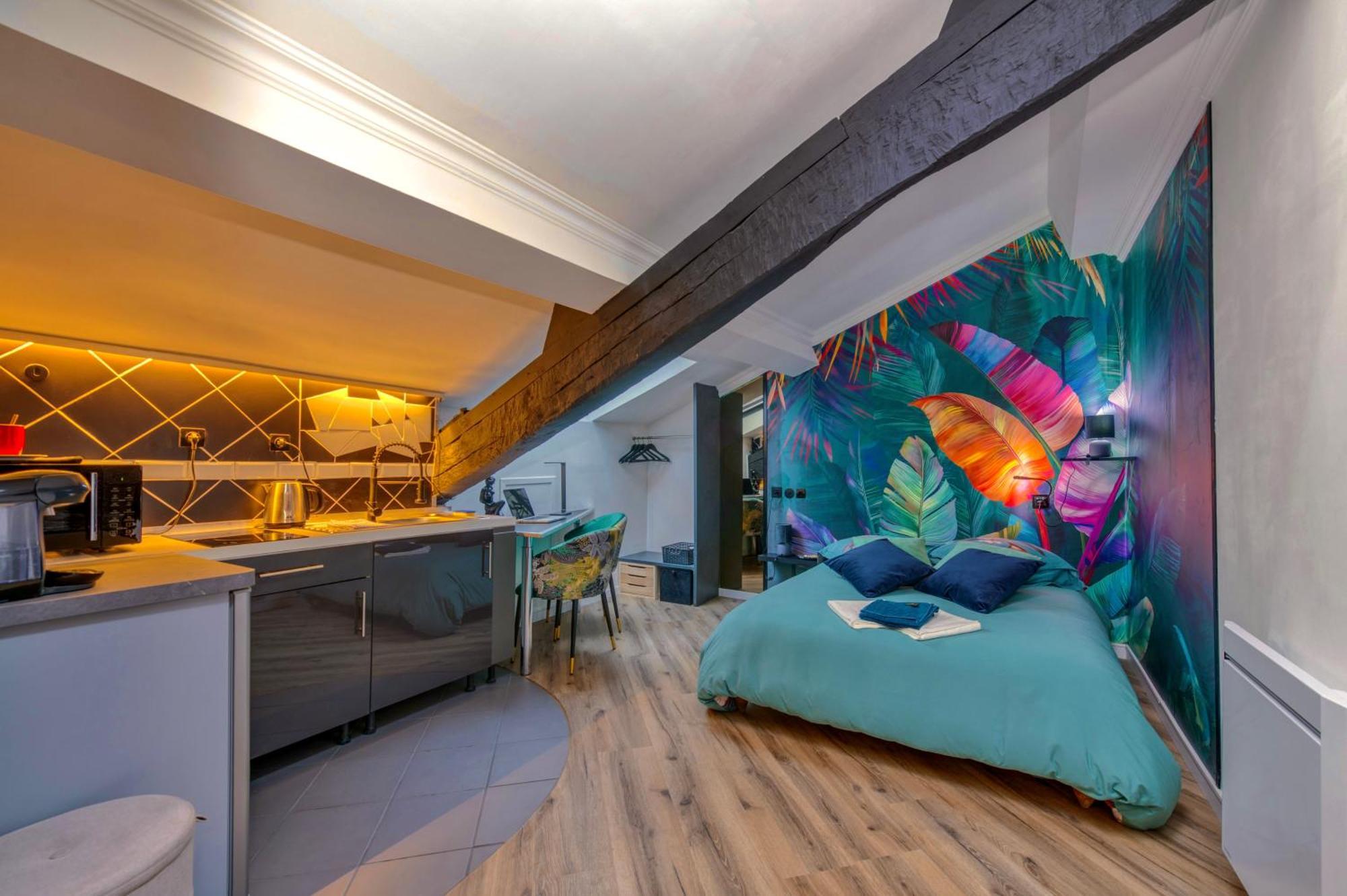Appart'Hotel Chaleureux Au Coeur De Tullins - Le Roitelet ภายนอก รูปภาพ